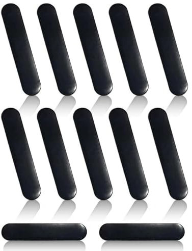KGDUYC Bleiband für Tennisschläger,12 pcs 5g Bleiband Selbstklebend Golf,Erhöhen des Gegengewichts,Schwarz Pickleball Paddel Bleiband Bleiband Selbstklebend zum Schutz des Paddelkantenschutzes