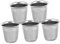 COLLBATH 5 Copas De Comunión De Acero Inoxidable Copas De Degustación Cáliz Pequeño Suministros Para Bodas Cuenco De Ofrenda Copa De Plata Copas De Comunión Copa Sagrada De Plata
