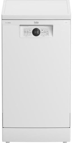 Lave-vaisselle pose libre BEKO BDFS26041WQ - 10 couverts - Induction - 45 cm - 45 dBA - Classe C - Blanc