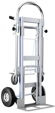 TREPPE Faltbarer Bollerwagen 3 in 1 Aluminium 250 kg Handwagen