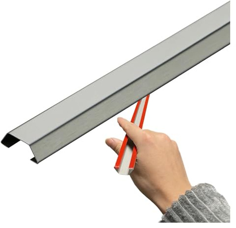 Bodenkabelabdeckung, C-förmiger K-Concealer für Wand und offene Kabelkanäle, Ordnen und Verstecken von Lautsprecherkabeln