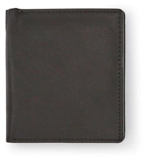 Pavers Dual-Folding Leather Wallet - Black Size ONE