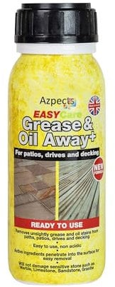 EASYCare - Grease & Oil Away+ Stain Remover Patio Cleaner For Outdoor And Indoor Use Including Paths, Decking, Driveway, BBQ And Kitchen Oven. Acid-Free Safe For Granite, Marble And Limestone