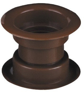 4 x Wengué puerta de baño rejilla de ventilación 55 mm redondo de 2 pulgadas para difusor de muebles T14k180