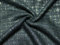 Minerva Crafts Kleiderstoff aus metallischem Bouclé-Tweed, Meterware, Schwarz
