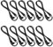 Donner 60CM Guitar Pedal Power Cable 10-Pack