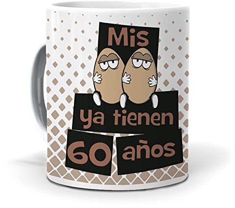 mundohuevo Taza Mis Huevos ya Tienen 60 años