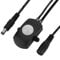 Richer-R Motion Sensor 5A DC 5-24V Mini PIR Infrared Motion Sensor Detector LED Strip Automatic with 120 Degree Cone Angle (Black)