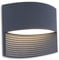 Eco Light Außen-WandleuchteLotus IP54 in Anthrazit aus Aluminium (A+, inkl. Leuchtmittel) 5193201118