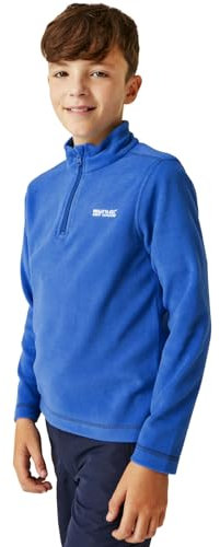 Regatta Hot Shot II Half Zip Outdoor, Pile Bambini, Oxford Blue/Navy, Size 3-4
