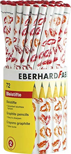 Eberhard Faber Bleistift rund Kussmund 72er-Dose