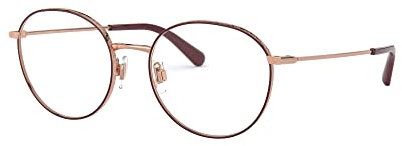 Dolce & Gabbana Brillen SLIM DG 1322 Burgundy Rose Gold 53/18/140 Damen