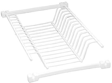 LMG Juego escurridor plastificado de Platos y Vasos para Colgar de Muebles de Cocina (400)