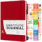 Clever Fox Gratitude Journal – Happiness, Positivity & Affirmation Daily Journal – Inspirational Daily Notebook – 3 mesi, A5 (rosso)