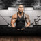 hgjfg Bilder Rock Dwayne Johnson Fitness Wandbild 150x80cm Leinwandbild 5 TLG Kunstdruck modern Wandbilder XXL Wanddekoration Design Wandkunst 5 Stücke Leinwand Wohnzimmer Dekoration