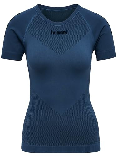 hummel First Seamless T-Shirt Damen blau, XL/2XL Damen