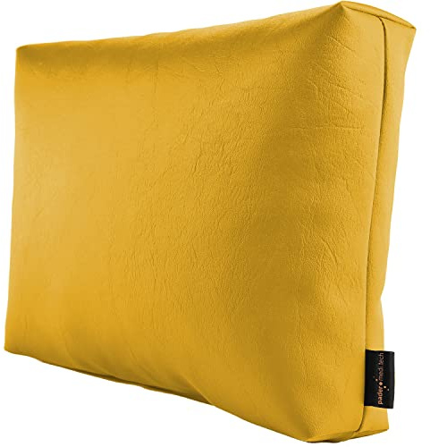 pader medi.tech Massagekopfkissen mit Schaumstoff-Flocken, 40x30x9cm (06 Safran)