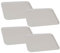 SET 4 VASSOI PAPERINO DA CUCINA CM IN PLASTICA RESISTENTE 30 X 40 CM