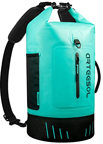 Blackace arteesol Sac Etanche Amélioré 45l 40l 30l 20l Waterproof Sac étanche Dry Bag avec épaulette,Parfait pour Le Paddle Kayak Canoë Camping Pêche Natation Rafting