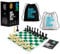Best Chess Set Ever 4X Juego de Ajedrez Profesional Cuádruple Peso (Rey de 11,4 cm), Tablero Silicona Reversible 50x50 cm, Piezas Modernas Staunton Ponderadas, Ajedrez de Torneo para Adultos y Niños