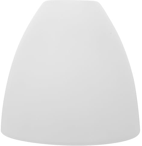 TOVINANNA 1stk Lampenschirm Aus Mattiertem Glas Tischlampe Ersatzschirm Kugel Lampenschirm Ersatz H?ngelampe Bankerlampe Ersatzglas Licht Shades Gehäusedeckel Weiß Zylinder E27