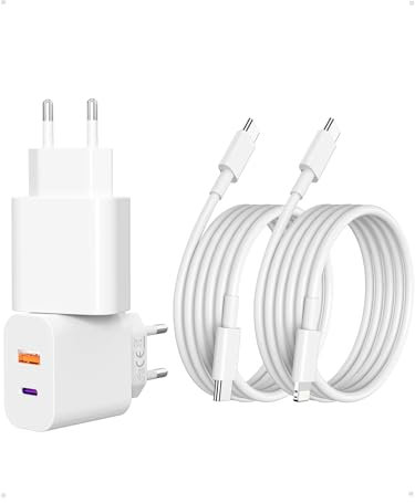 25W USB C Ladegerät mit iPhone Ladekabel [Apple MFi Zertifiziert]usb c adapter für iPhone 16 15 Pro/14 plus 13 12 SE iPad Netzteil stecker Lightning Kabel usb c Kabel Schnellladegerät Schnellladekabel