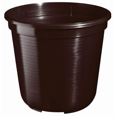 Erhard-Trading Pot de fleurs de taille standard (marron, diamètre 24 cm)
