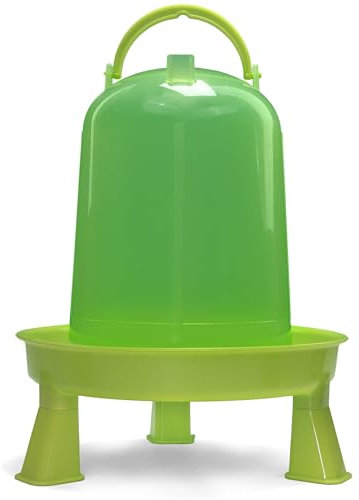 8l Hühnertränke, beheizbare Geflügeltränke automatische Wassertränke Hühner Tränke Geflügel als Wasserspender, Wachteltränke, Trinkbehälter (8 Liter)
