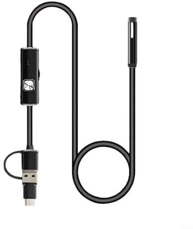 3 in 1 Endoskop, HD Endoskop MicroUSB Typec Kamera für Smartphone, Wasserdichtes Inspektions-Endoskop (3,5 m)