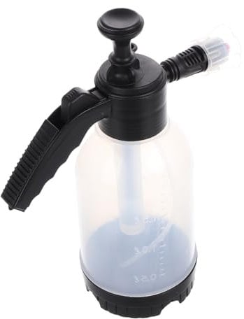 Gatuida Hochdruck-spritzpistole Druckspritze Sprühtankreiniger Handdrucksprüher Schäumender Pumpzerstäuber Schäume Für Die Autowäsche Nachfüllbarer Drucksprüher Plastik Transparent