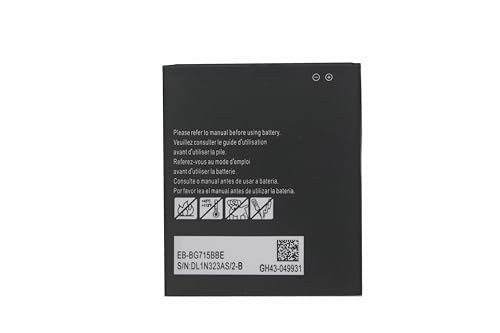 1 Pc Batterie de Remplacement pour Téléphone EB-BG715BBE pour Samsung Galaxy Xcover Pro Batterie 4050 mAh EB-G715U