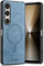 MOJIA Magnetic Case for Sony Xperia 1 VI, [Camera Protection] [Anti-Fingerprint] Ultra Thin Cover with Magsafe. Blue