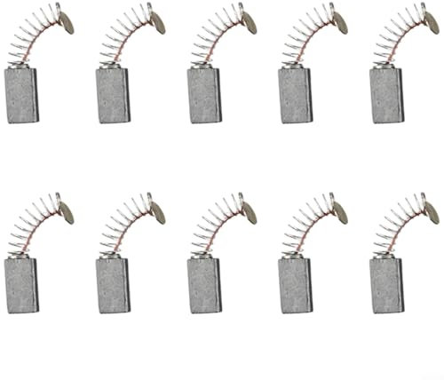 Juego de 10 escobillas de carbón compatibles con motores de taladro eléctrico Bosch