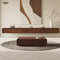 Meuble TV flottant mural en bois pour salon et chambre à coucher - Design simple, 160 x 24 x 20 cm