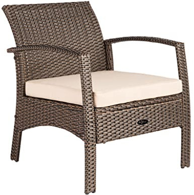 Patio Sense 62776 Bondi Rattan-Sessel, Mokka