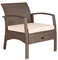 Patio Sense 62776 Bondi Rattan-Sessel, Mokka