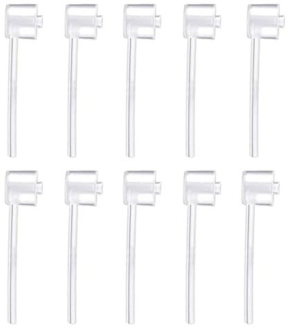 ICYANG Dispensador de botellas de repuesto de perfume, dispensador de cosméticos, herramienta de transferencia de bomba de plástico para viajes, botella de spray atomizador de perfume recargable, 10