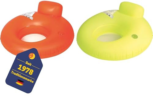 Best Sporting Wassersessel mit Rückenlehne, aufblasbar, gelb oder rot (2er Set)