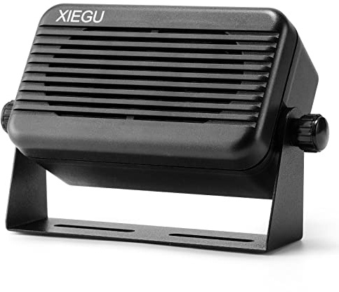 Xiegu GY03 3.5 mm Plug Rectangular External Speaker | 3.5mm Plug Rectangular, Speaker compatible with Xiegu X6100, G1M & Radioddity QT40, QT60, QT80, CB-500