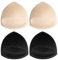2 Paia Inserti per Reggiseno Triangolare Coppette per Bra Rimovibili per Bikini Costumi da Bagno da Donna