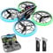 RC Quadcopter with 4K Camera for Kids, Adults - Drone Gifts with LED Lights, Auto Hover & Long Flight Time, Full Protect Guard for Beginners