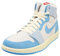 Air Jordan 1 Zoom Air CMFT Corte Viola CT0979-505, Fantasma/Università Blu, 38 EU