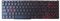RTDPART Laptop Keyboard For Acer For Nitro 5 AN517-54 AN517-54-79L1 77KG 706P 74WT AN515-55 United States US Red Word With Backlit