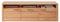 Wohnzimmer Wohnwand TV Lowboard Fernsehtisch, 190cm, Front Kernbuche massiv