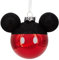 Hallmark Disney Mickey Mouse Icon Head Geblasenes Glas Weihnachtsdekoration