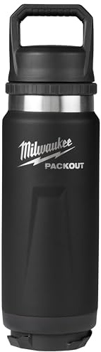 Milwaukee Packout Thermal Bottle 709 Ml (Black) - 48-22-8396B