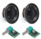 ALAMSCN 2PCS 1.5 4Ohm 3W Loudspeaker Audio-Lautsprecher Mini Lautsprecher + 2PCS PAM8403 Digital Audio Verstärkerplatine Modul