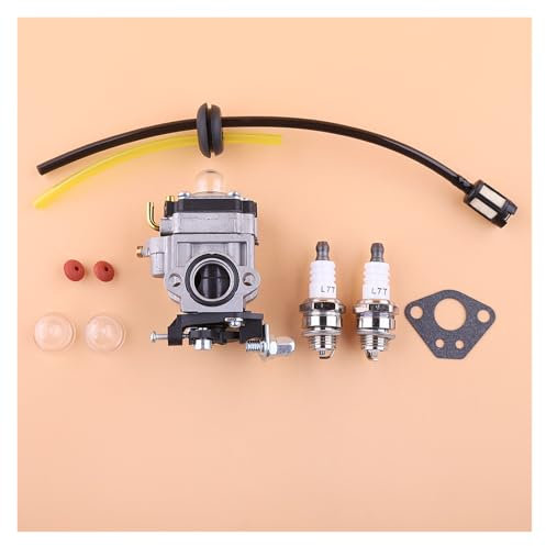 Kit carburatore for 52cc 49cc 43cc 5200 4900 4300 decespugliatore con guarnizione tubo candela candela filtro benzina accessori parti