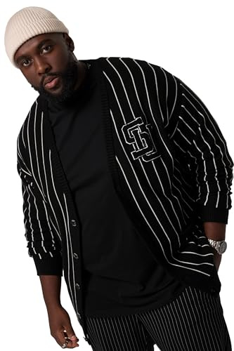 STHUGE Herren Strickjacke