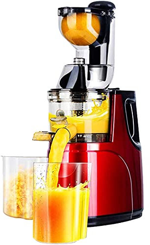 Commercial Juicer Home Multi-Function Fully Automatic - Large-Caliber Raw Juice Machine with Residue Separation for Fruits and Vegetables